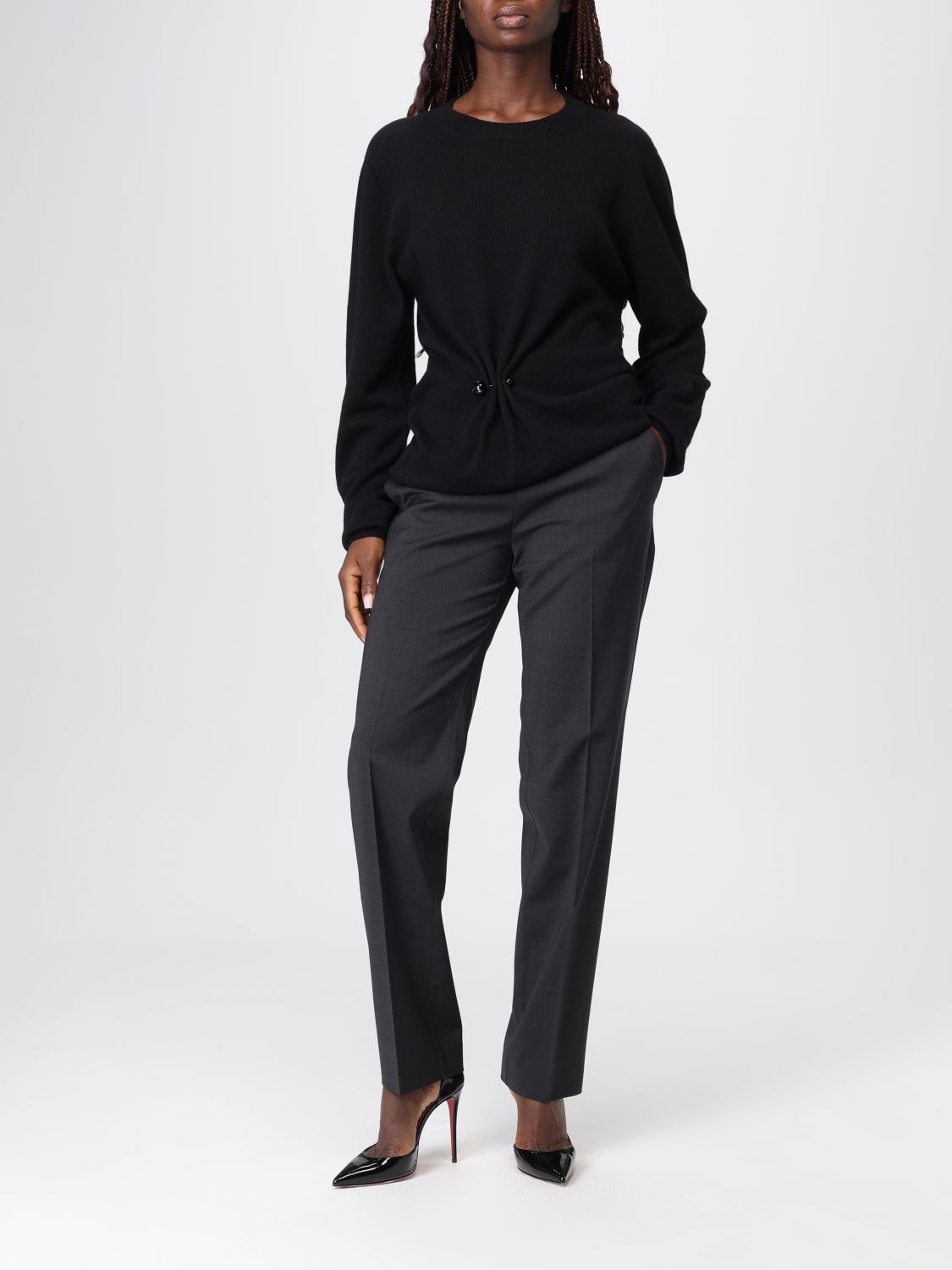 Pants Woman color Grey