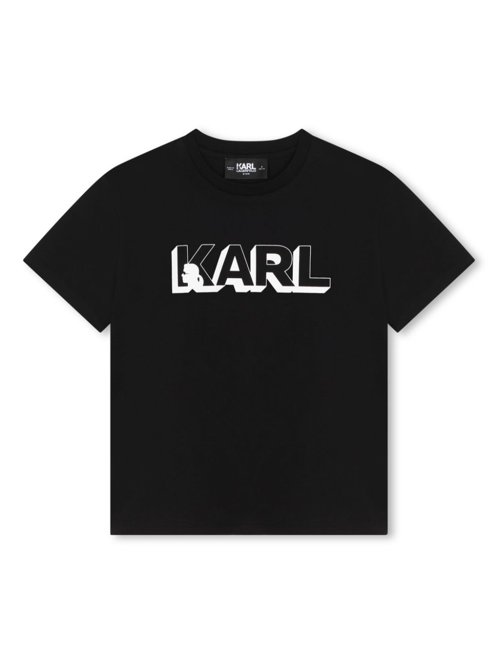 Logo-print cotton T-shirt - Black