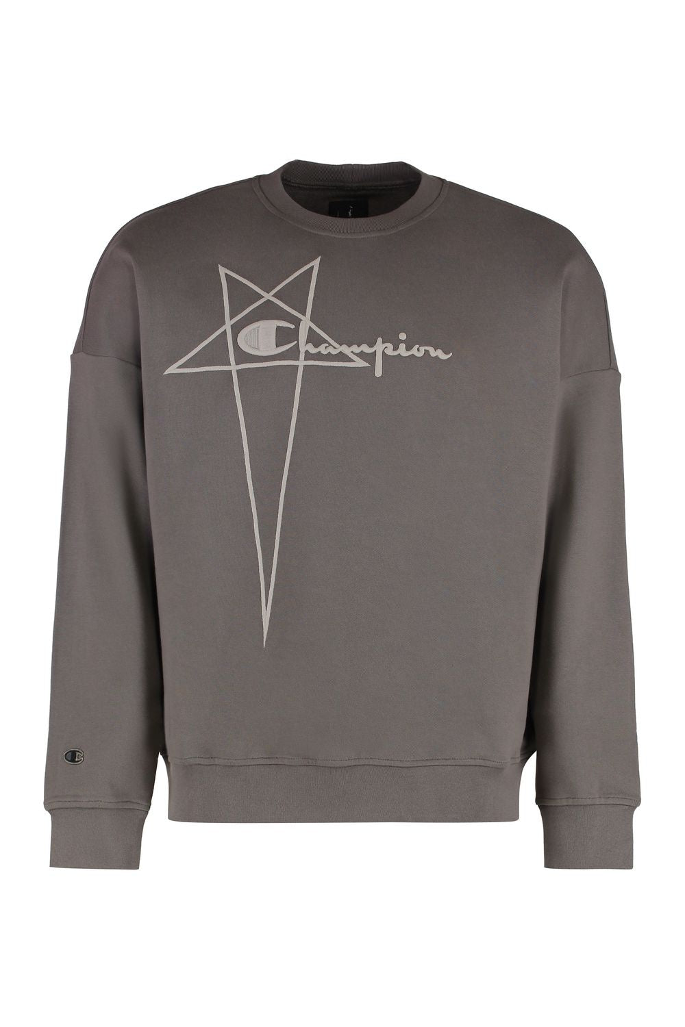 Embroidered-logo Cotton Sweatshirt