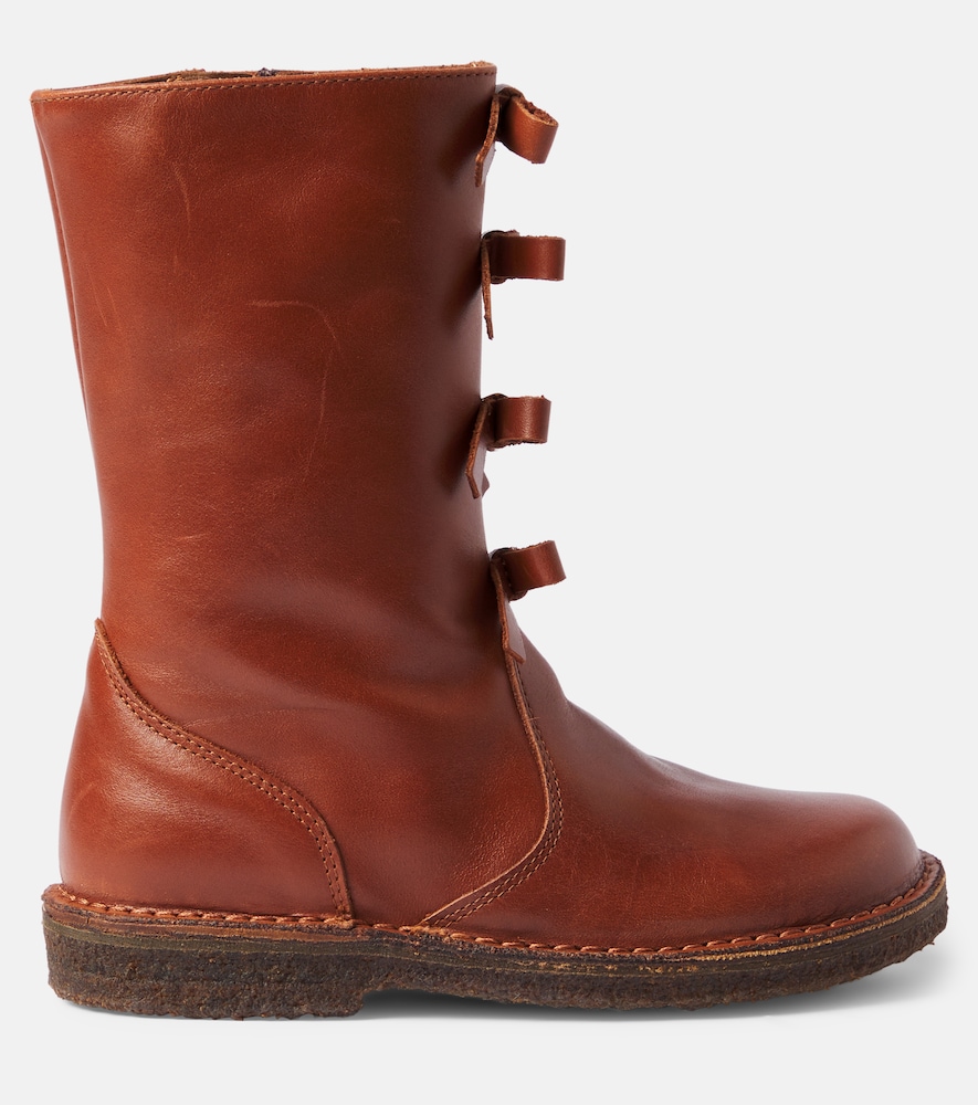 PèPè Pompei bow-detail leather boots