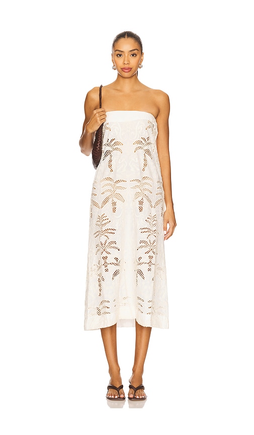 Eugenia Fernandez Ceniza Dress in White.  S. Also in L