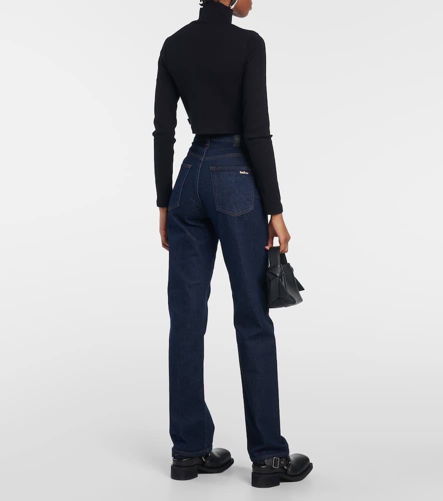 AG Jeans x EmRata Alexxis straight jeans