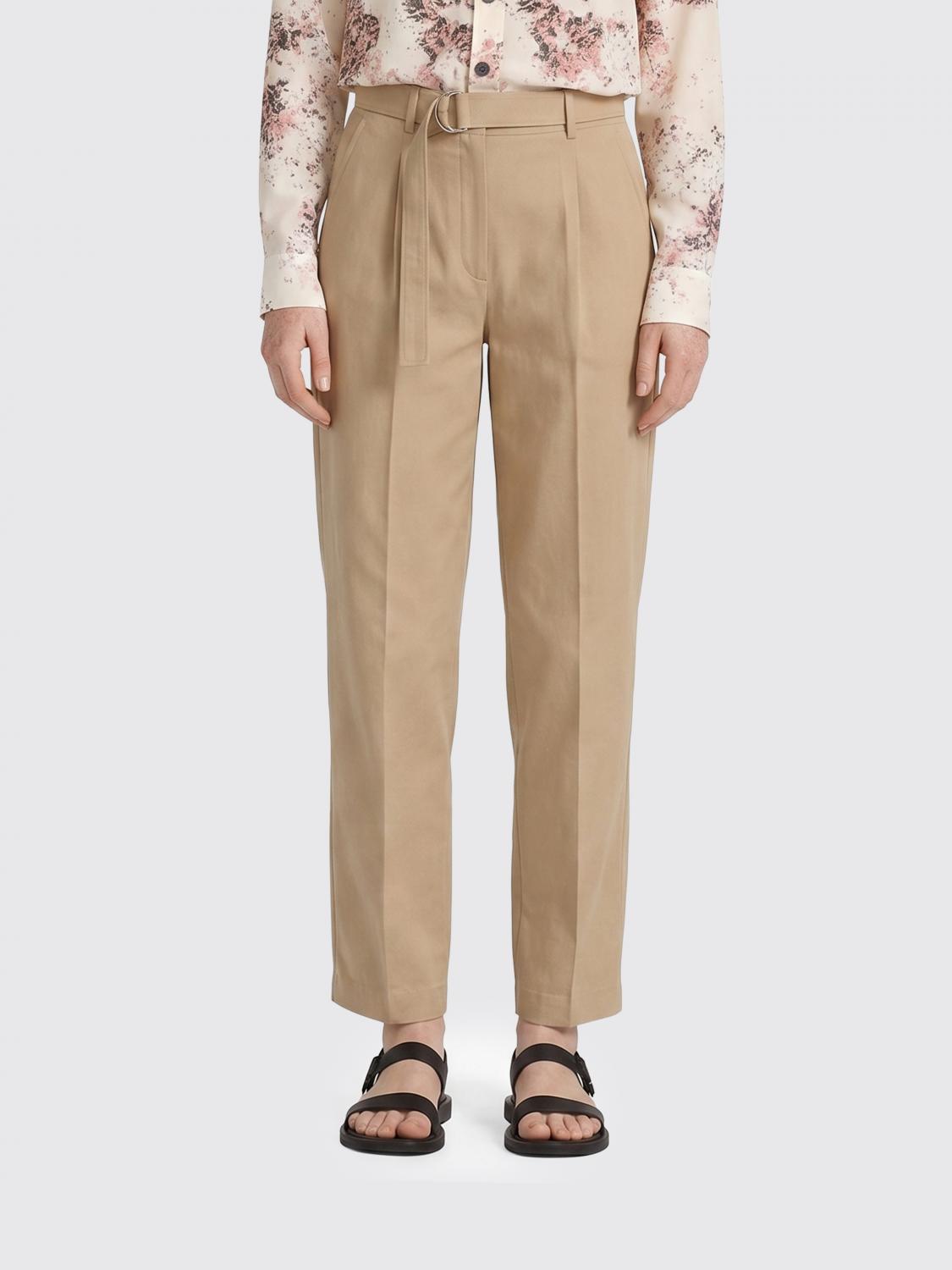Pants Woman color Beige