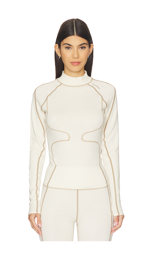 Halfdays Fay Top in Cream. - XL also in L, M