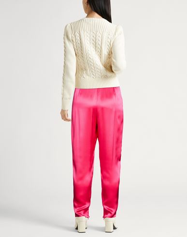 Woman Pants Fuchsia Size 12 Silk