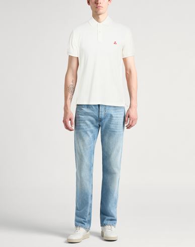 Man Polo shirt Off white Size XS Cotton