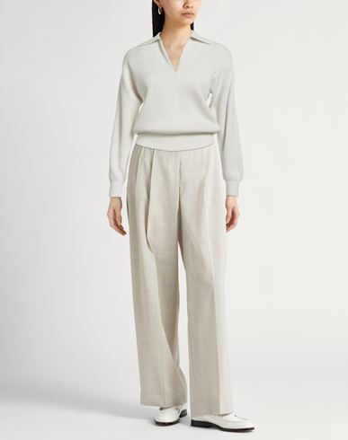 Woman Sweater Off white Size 10 Virgin Wool, Viscose, Silk, Cashmere, Polyester