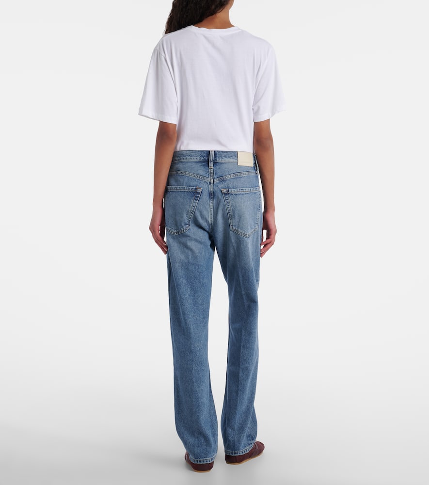 Baretta high-rise straight jeans