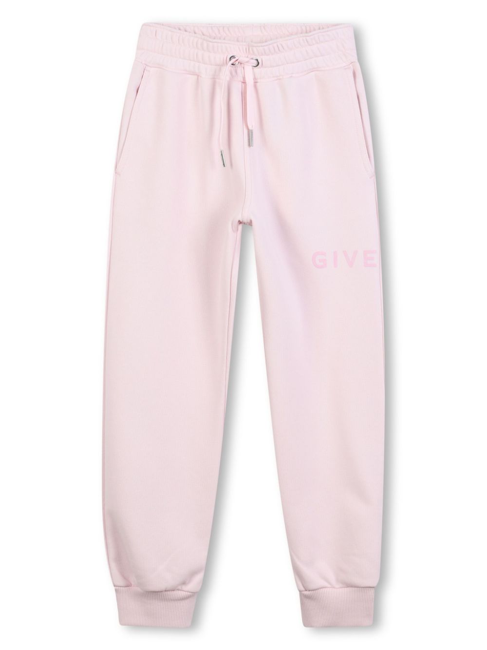 Logo-print track pants - Neutrals