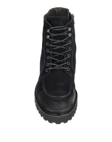 Man Ankle boots Midnight blue Size 6 Leather