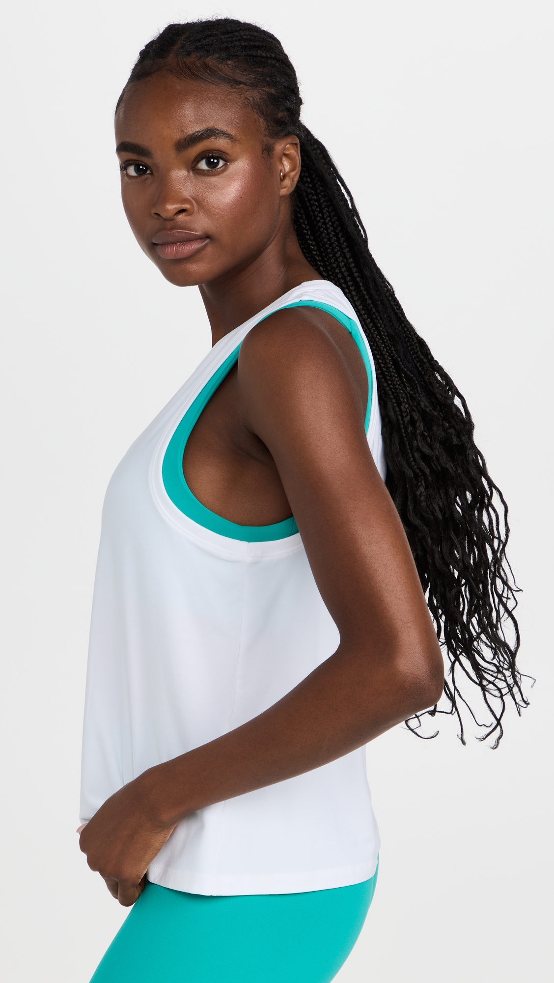 Featherweight Rebalance Tank Cloud White