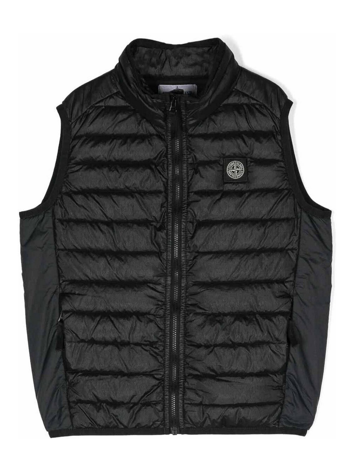 Sleeveless puffer jacket