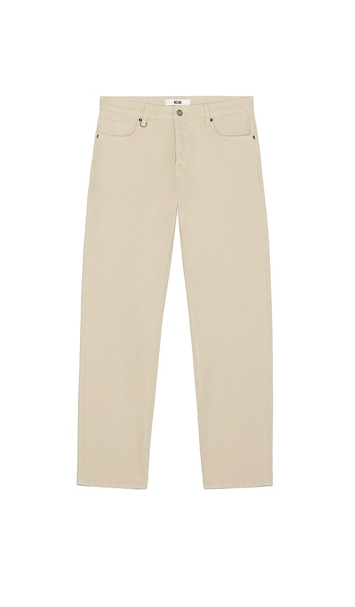 NEUW JEAN DROIT YALE en Cream.  36. Also en 30, 31, 32