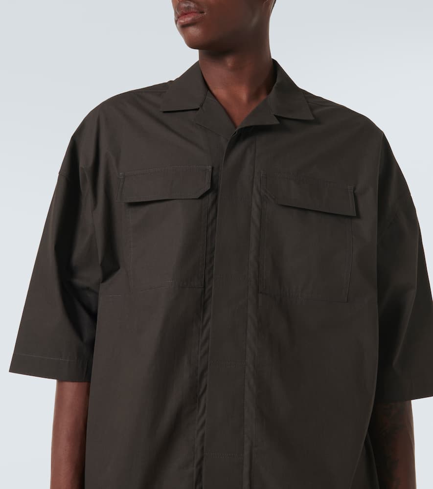 Cotton bowling shirt