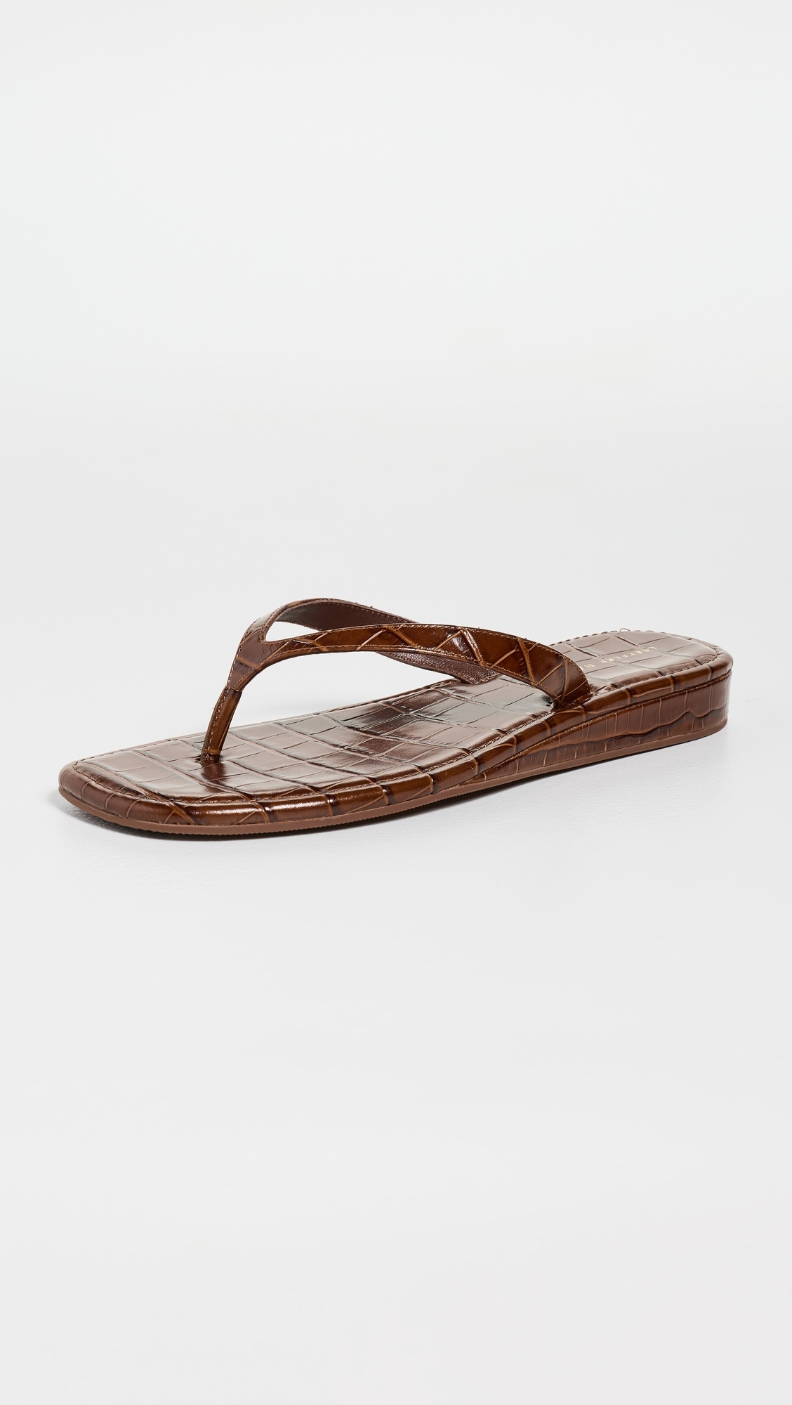 Lina Elevated Flip Flops Espresso