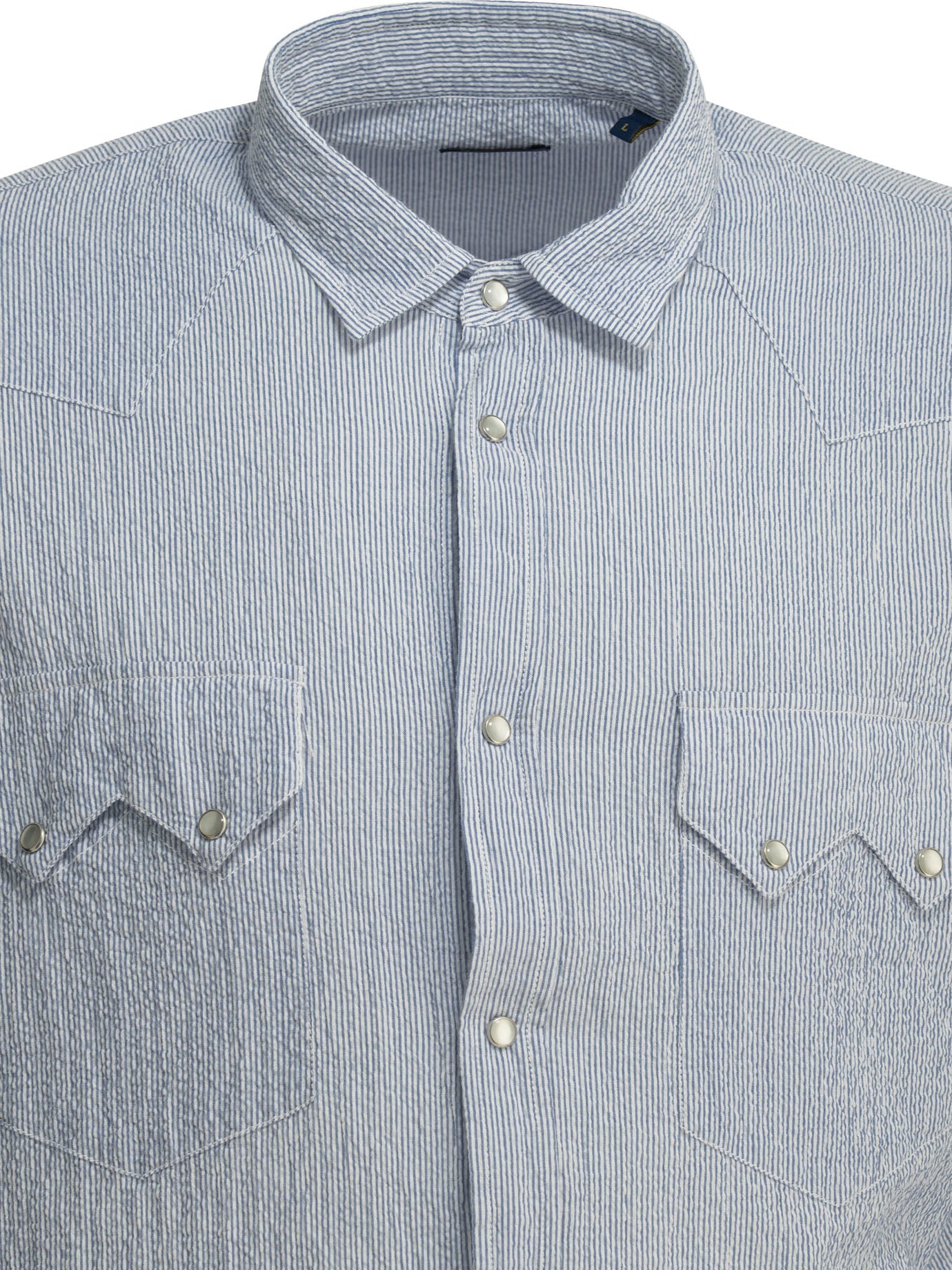 Bd Baggies "Rodeo Seersucker" Casual Shirt