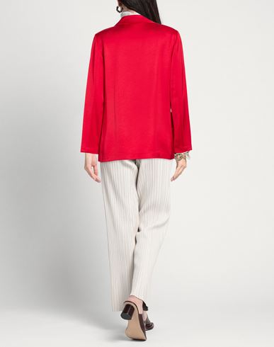 Woman Blazer Red Size 14 Viscose, Polyester