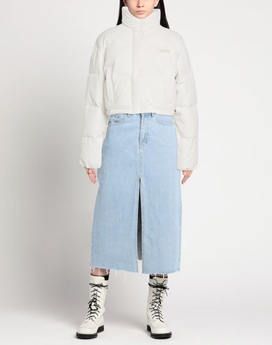 Woman Puffer White Size S Polyester, Polyamide