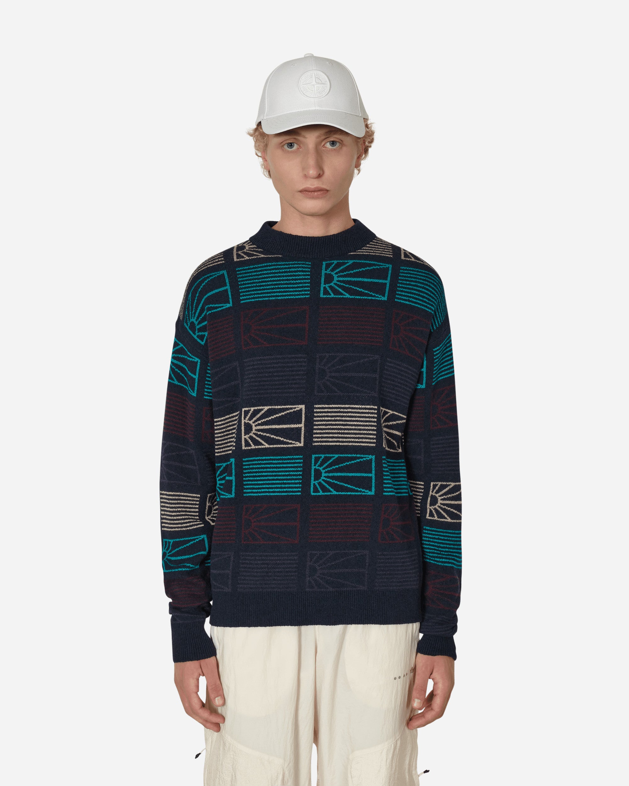 Logo Crewneck Sweater Blue