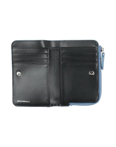 Woman Wallet Slate blue Size
