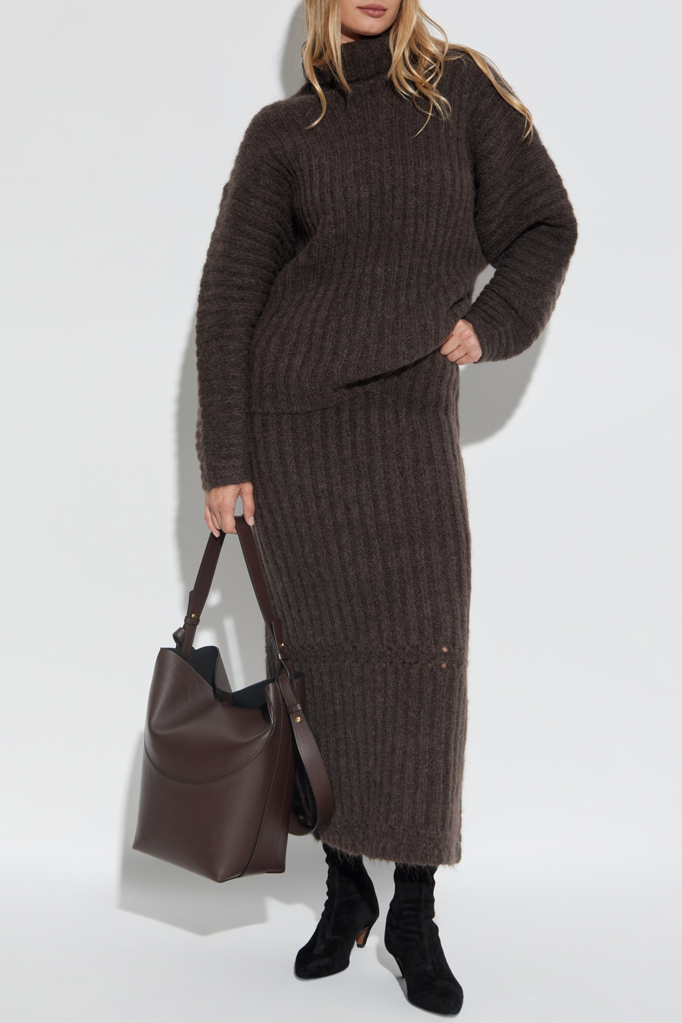 Turtleneck "Mag", Women's, Brown