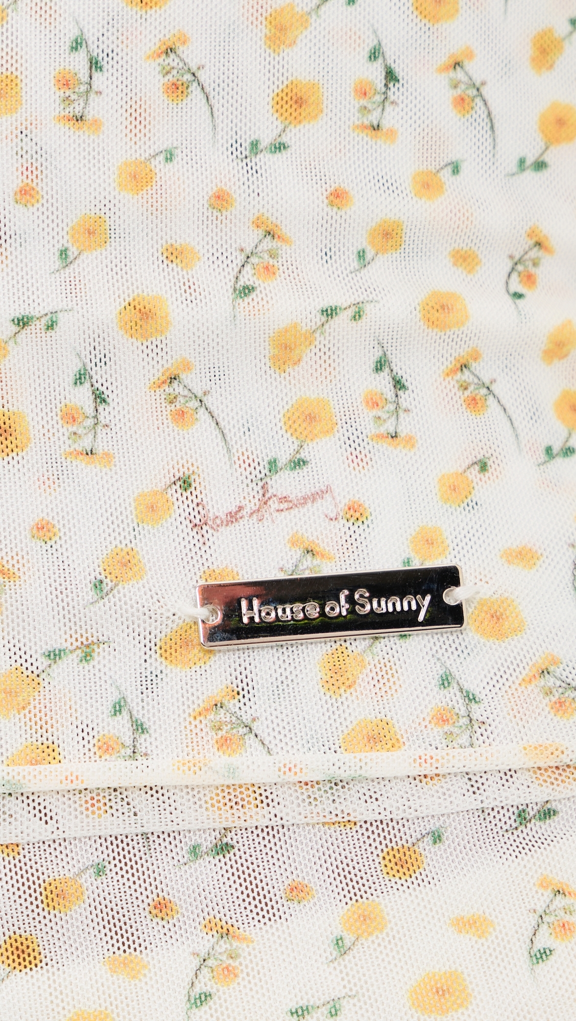 Double Layer Buttercup Mesh Vest Butter