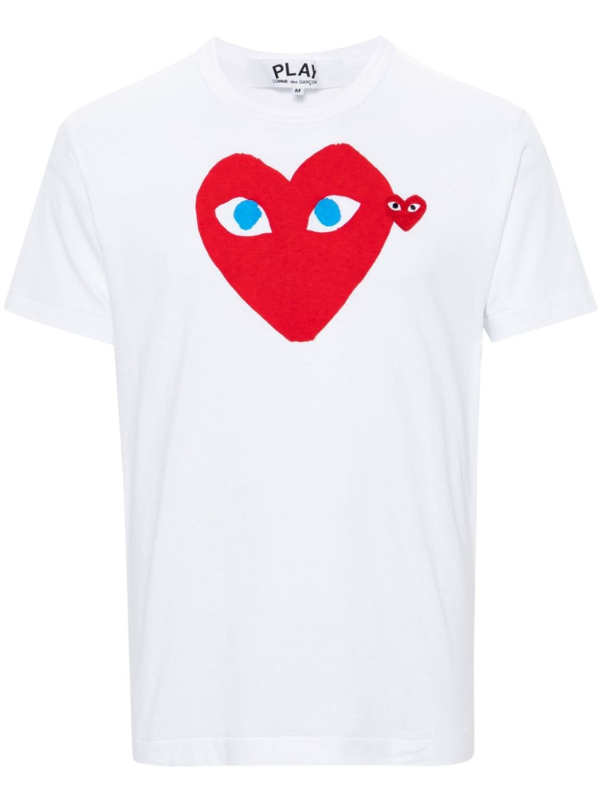 White Crewneck Logo T-shirt