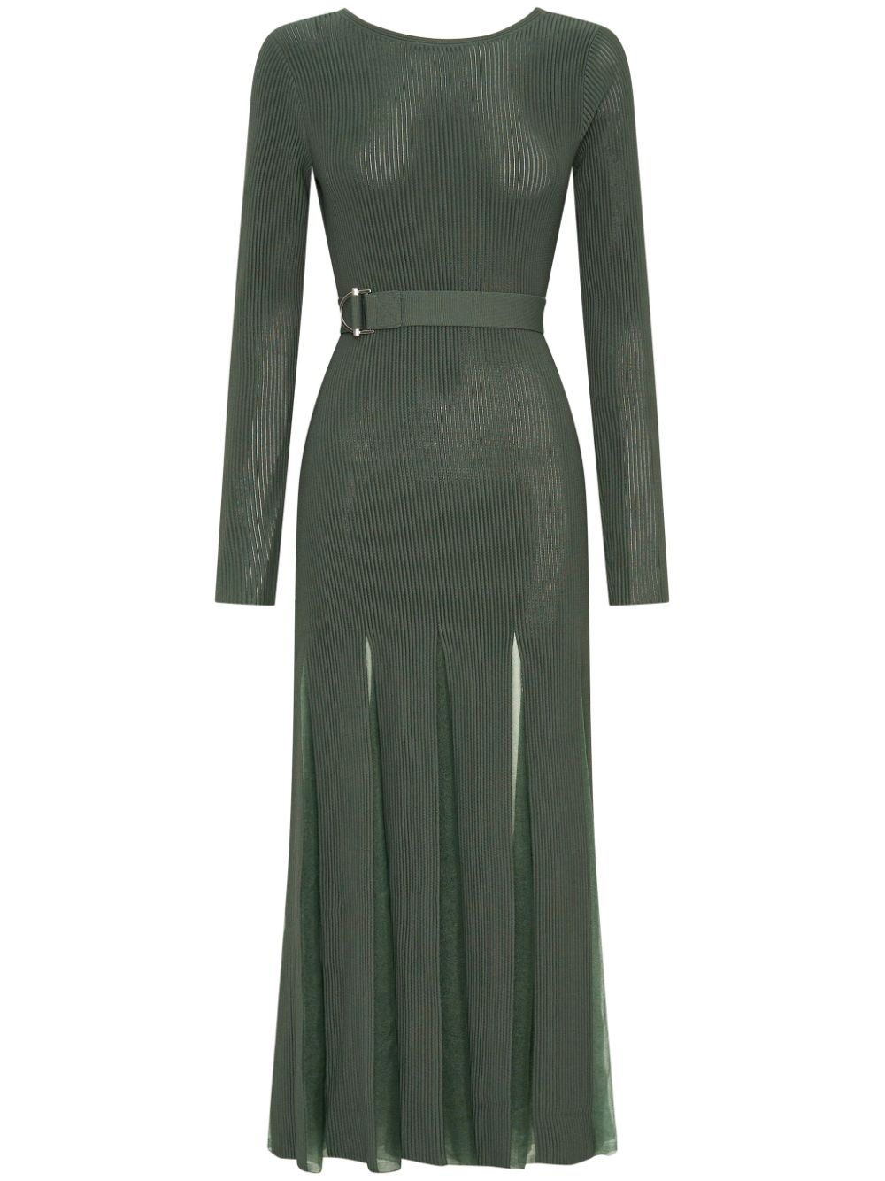Olympia midi dress - Green