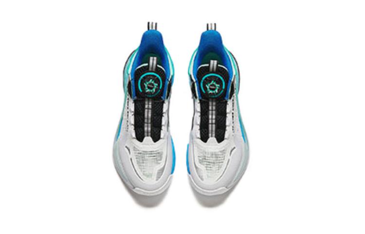 (GS) Basketball Shoes 'White Blue'