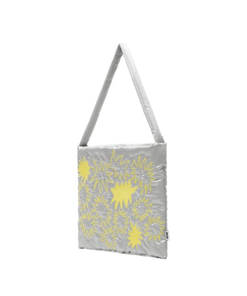 Sparkle Padded Tote Bag_Silver