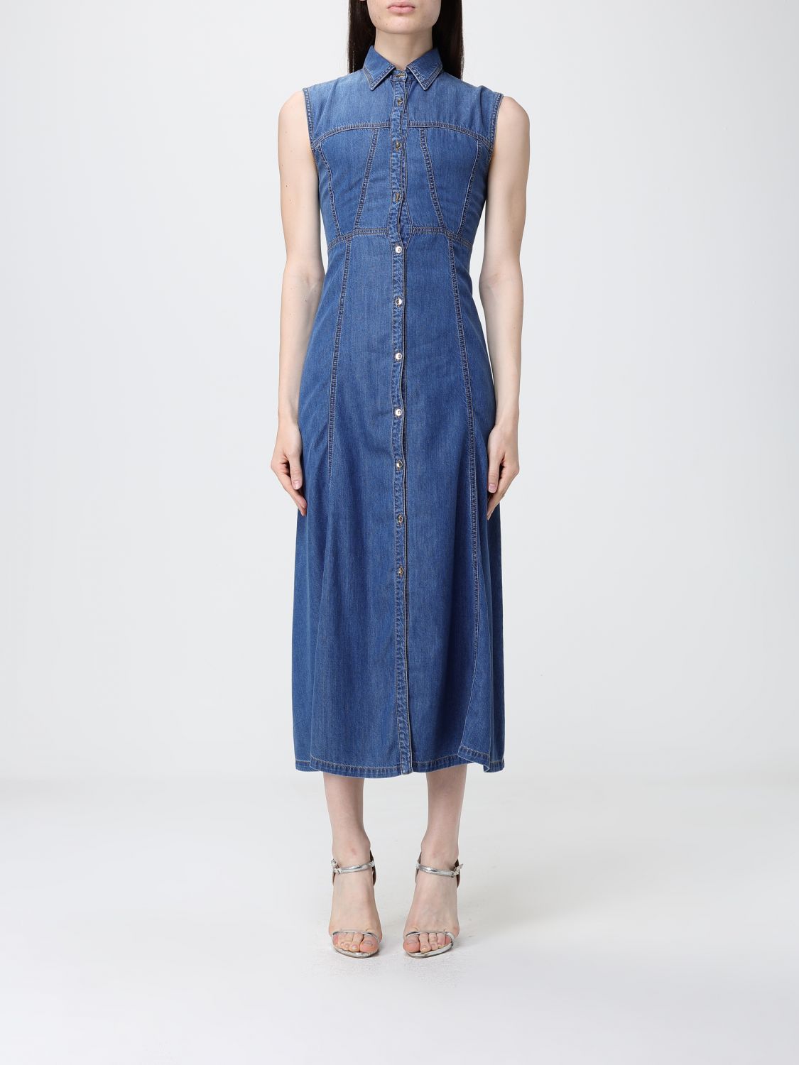 Dress Woman color Denim