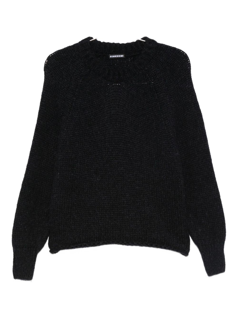 Wool crewneck sweater