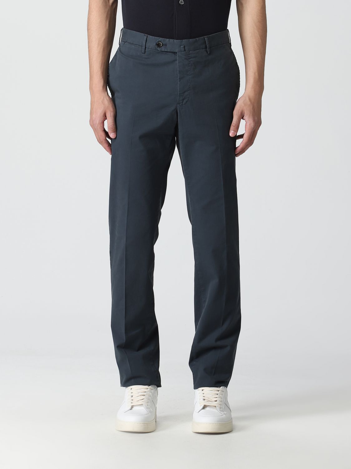 Pants Men color Blue