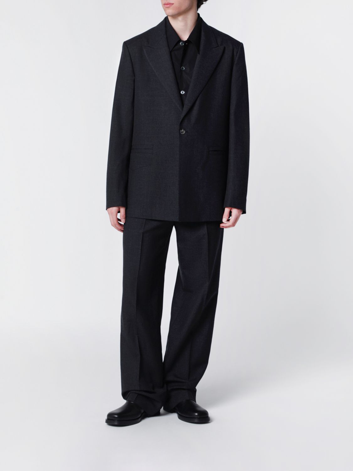 Namacheko - coat notch lapel front pockets design