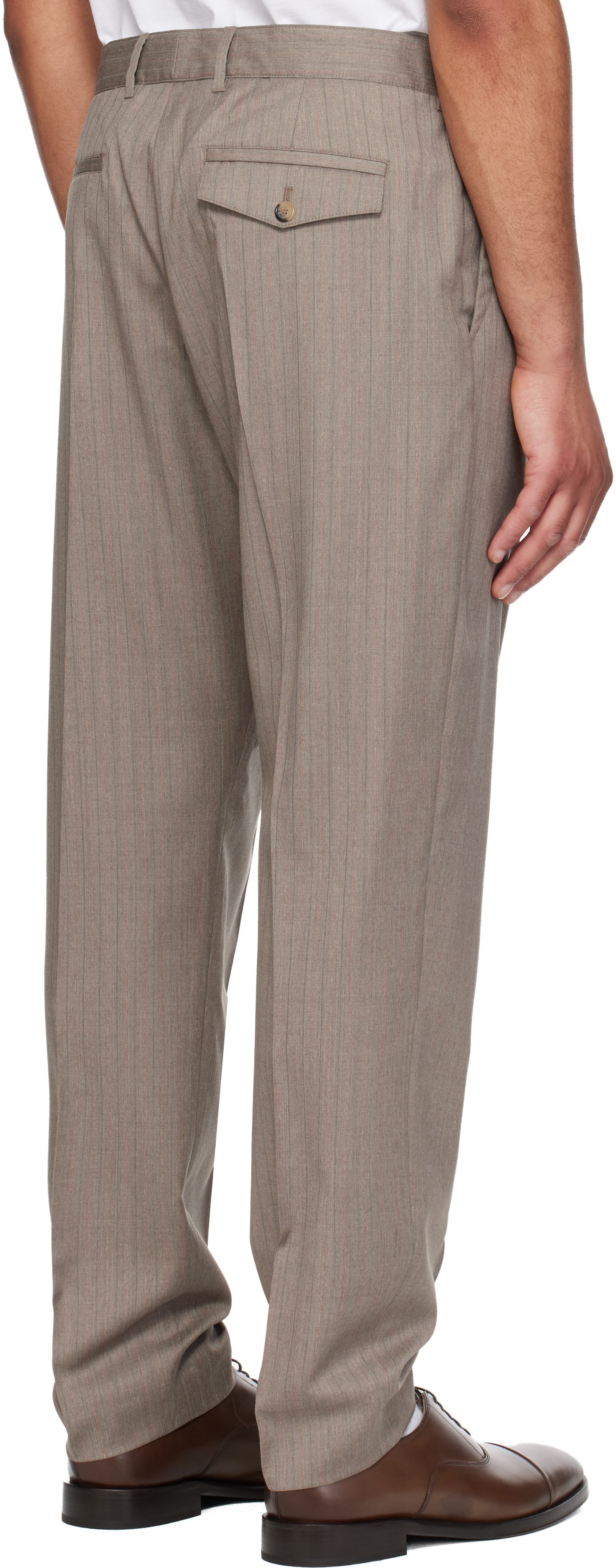 Brown Wool Trousers