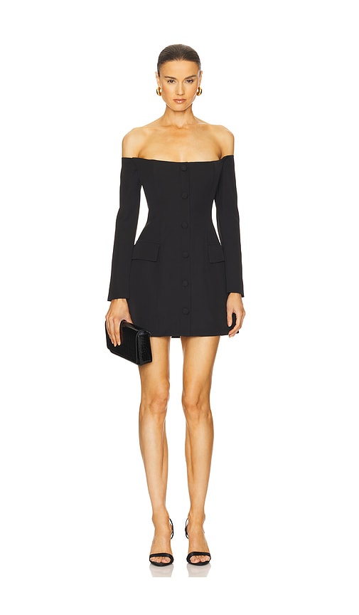 Bardot MINIKLEID MIT KNOPFVERSCHLUSS IRIA in Black. Größe 6. Also in 10