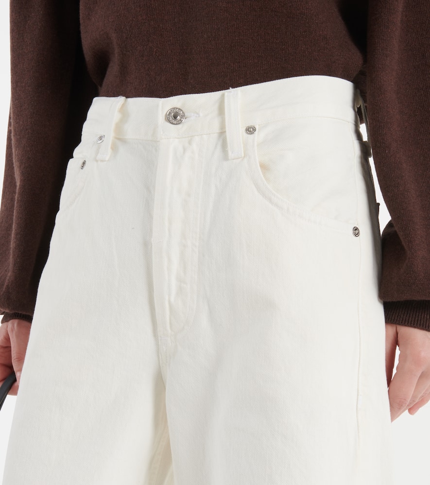 Ayla mid-rise wide-leg jeans
