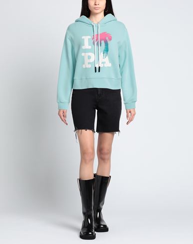 Woman Sweatshirt Turquoise