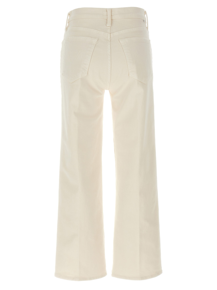 Ivory stretch denim The Rambler jeans