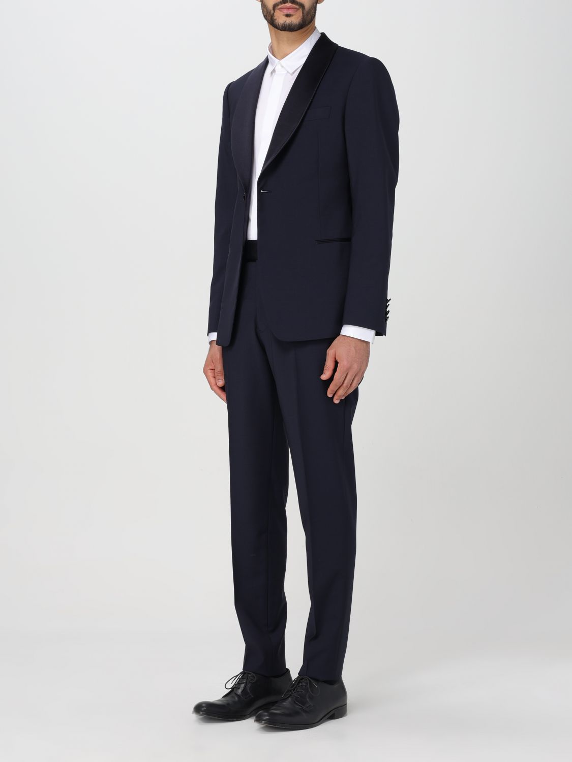 Suit Men color Navy