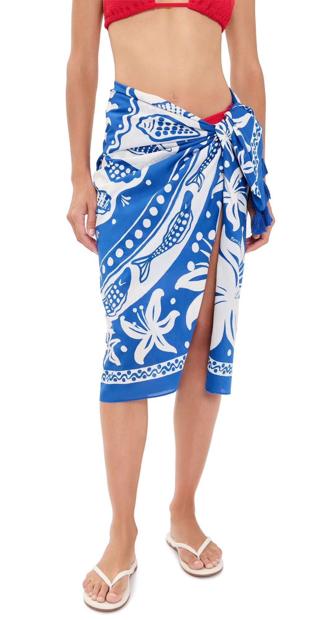 Pareo Sea Charms Off White One Size