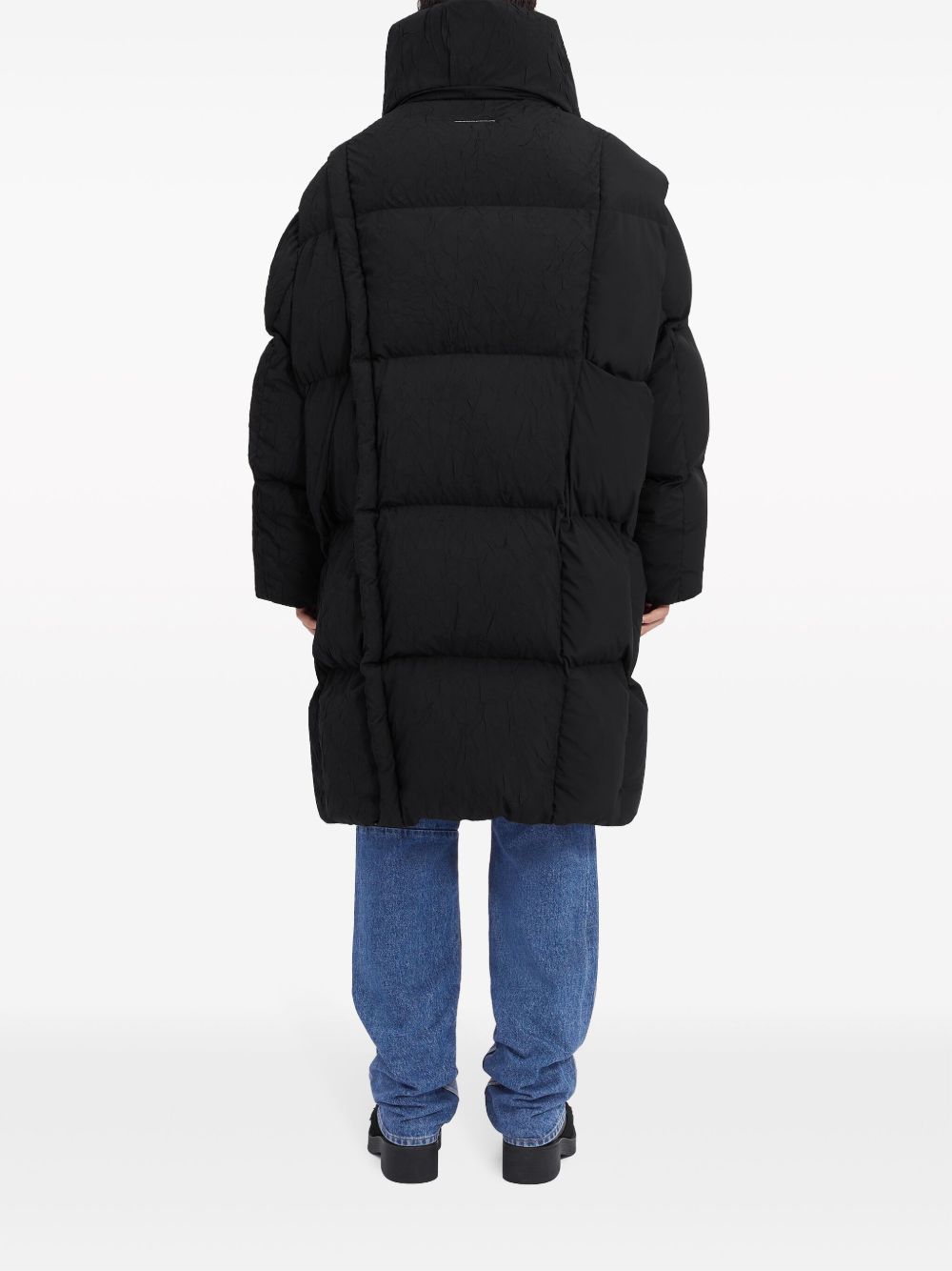 X Chen Peng high-neck padded coat