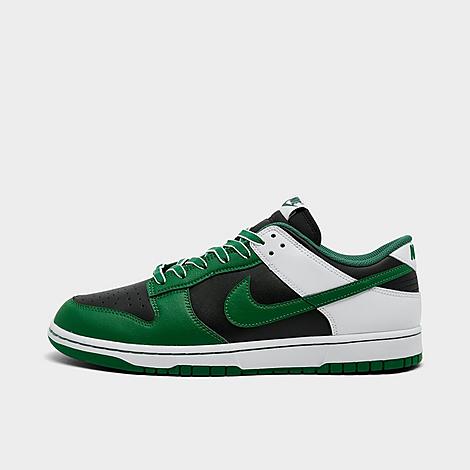 Men's Dunk Low Retro Casual Shoes in black/clover-white