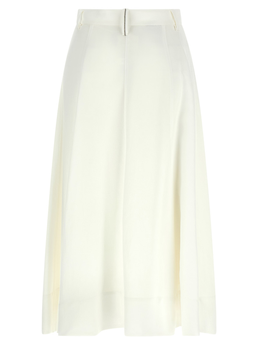 Brunello Cucinelli - tailored skirt high waist midi pleated