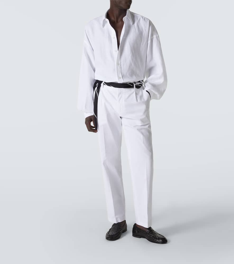 Cotton chinos