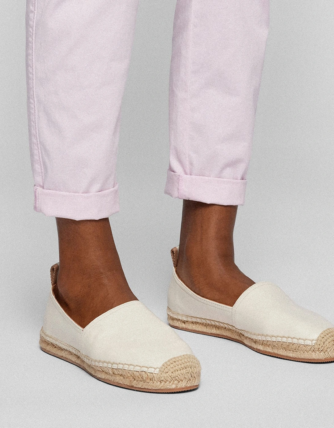 Hugo Boss Women's Madeira Slip On Shoes - White - Size: 3