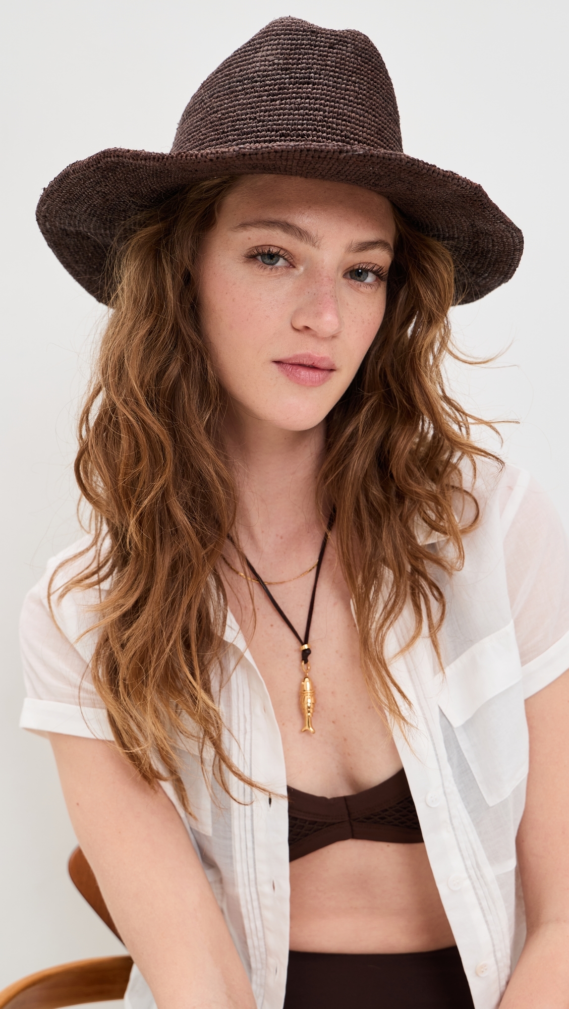 Raffia Cowboy Hat Coco