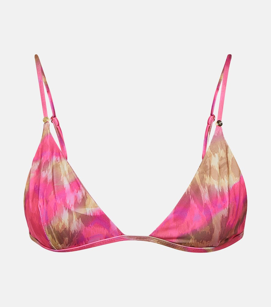 Emi triangle bikini top