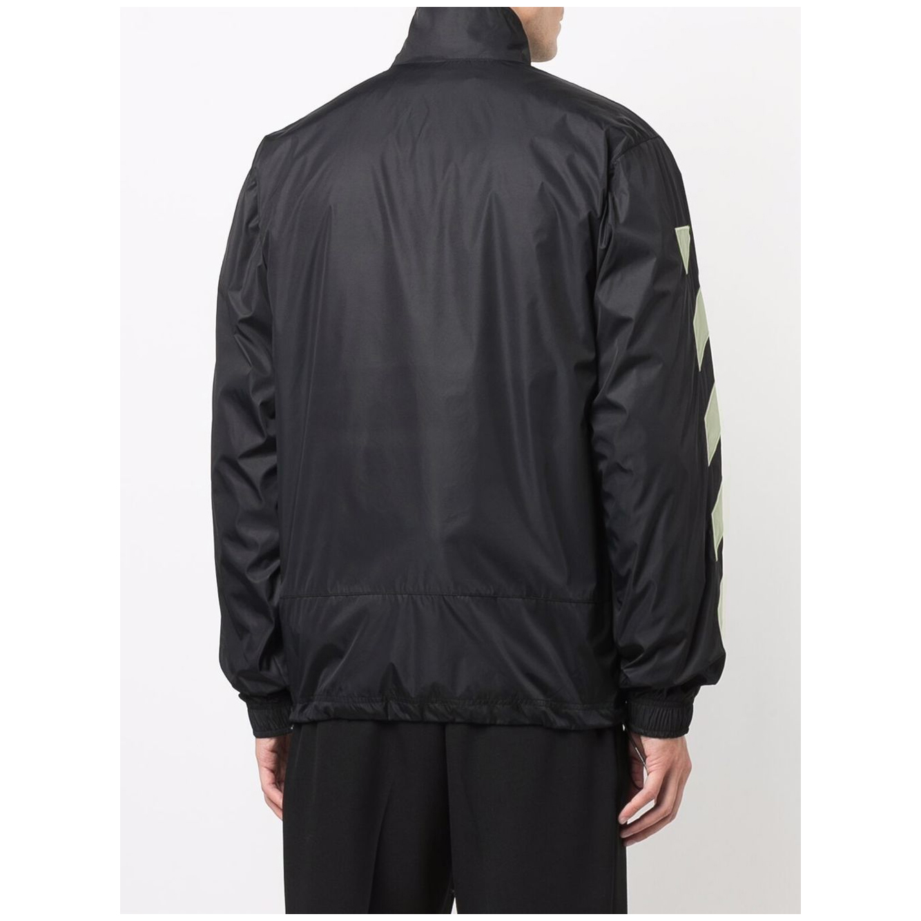 Logo-print windbreaker