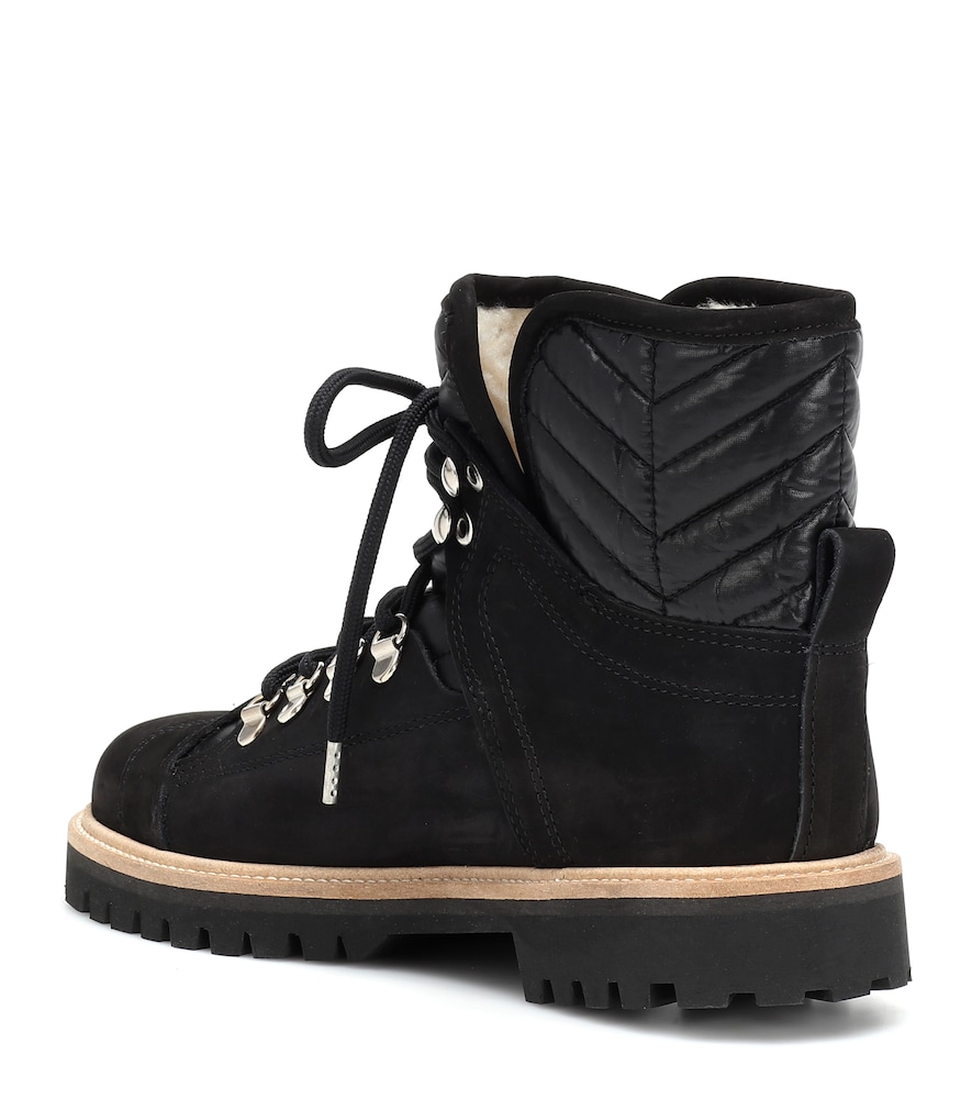 Ganni Edna suede ankle boots